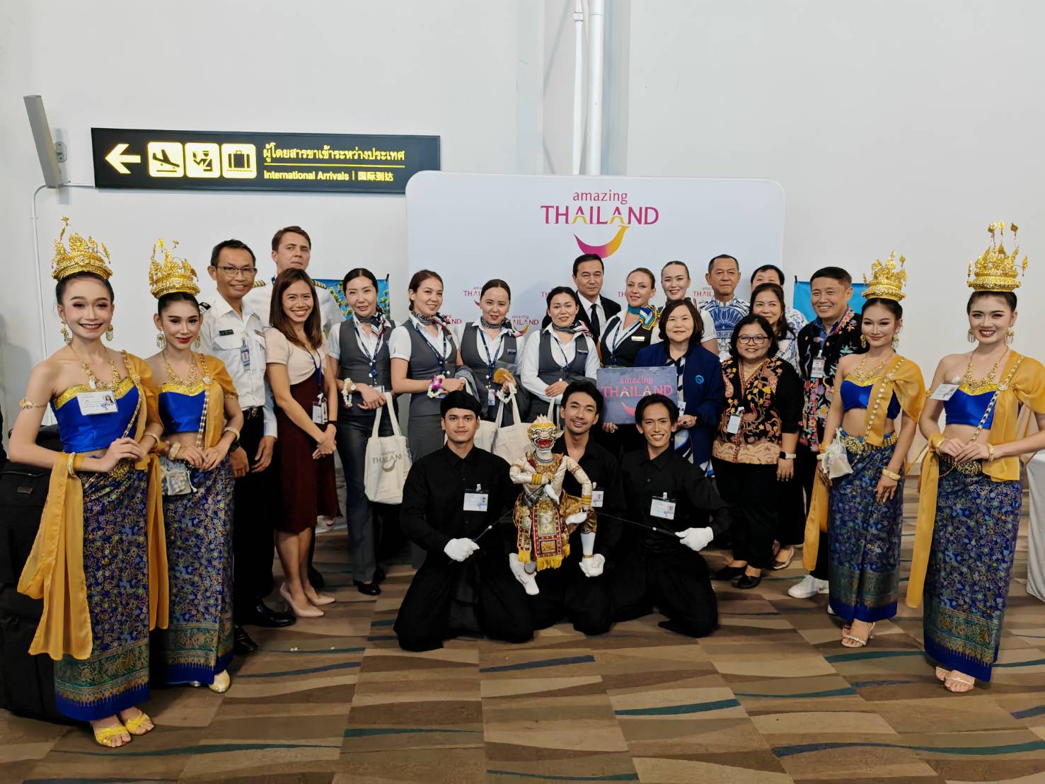 ททท. ร่วมต้อนรับเที่ยวบินปฐมฤกษ์สายการบิน Air Astana จากคาซัคสถาน เส้นทางการบินตรงกรุงอัสตานา –ภูเก็ต เพื่อดึงดูดนักท่องเที่ยวคุณภาพจากคาซัคสถานสู่แหล่งท่องเที่ยวภาคใต้ของไทย
